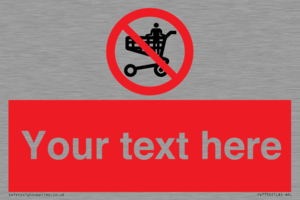 Custom prohibition no standing in trolley